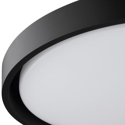 Brilliant - LED griestu gaismeklis SENORA LED/24W/230V 2700/4000/6500K Ø 41 cm melns