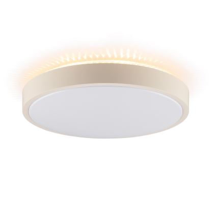 Brilliant - LED griestu lampa SOLISTRA LED/18W/230V Ø 34,5 cm bēša