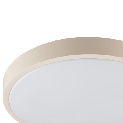 Brilliant - LED griestu lampa SOLISTRA LED/18W/230V Ø 34,5 cm bēša