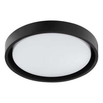 Brilliant - LED griestu lampa SONORA LED/12W/230V 3000K diametrs 31 cm melna