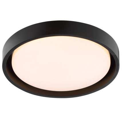 Brilliant - LED griestu lampa SONORA LED/12W/230V 3000K diametrs 31 cm melna