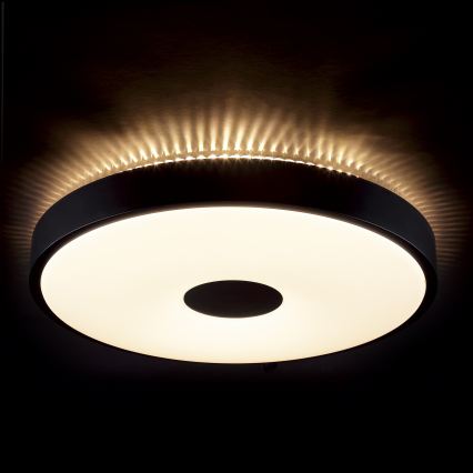 Brilliant - LED griestu lampa TAVIS LED/24W/230V Ø 44,5 cm melna