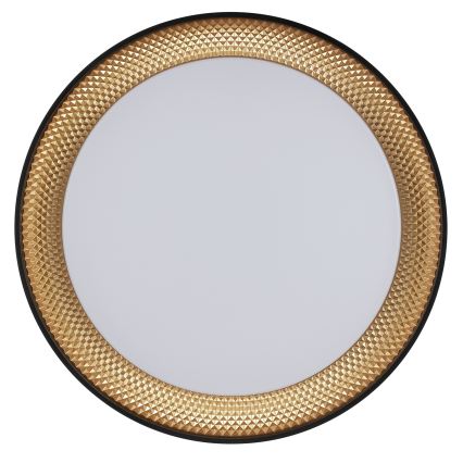 Brilliant - Regulējams LED griestu gaismeklis WALDO LED/36W/230V 3000-6500K diametrs 48,5 cm melns/zelts + tālvadības pults