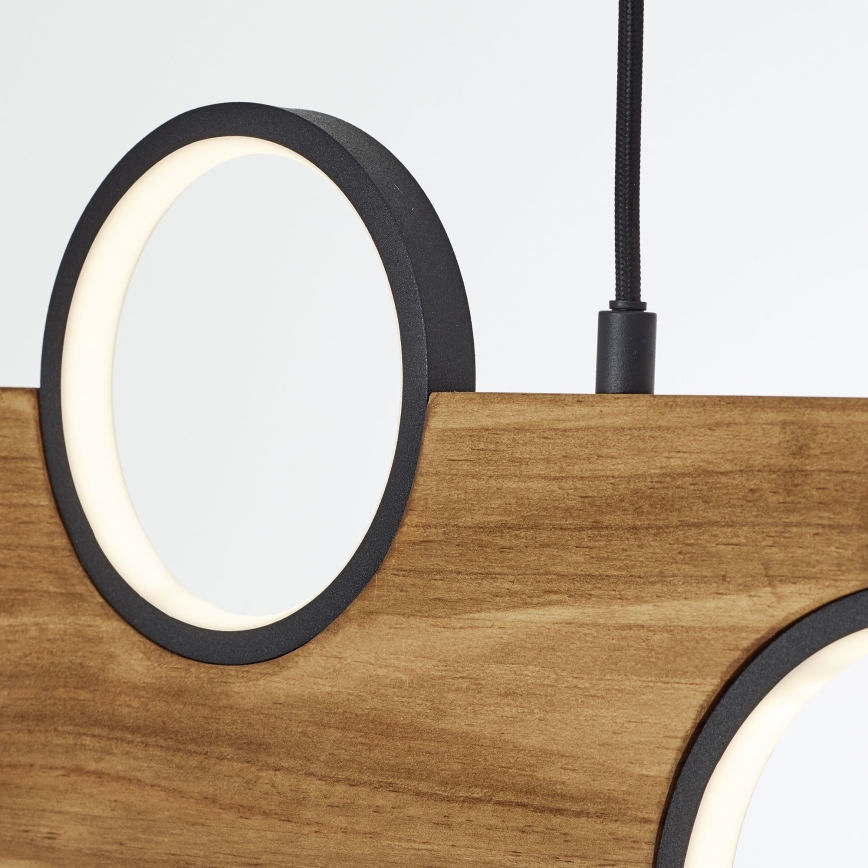 Brilliant - LED Lustra ar auklu CHEESY LED/34W/230V priede