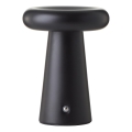 Brilliant - LED regulējama pieskāriena āra galda lampa MUFFIN LED/3W/5V USB 2600 mAh IP44 melna