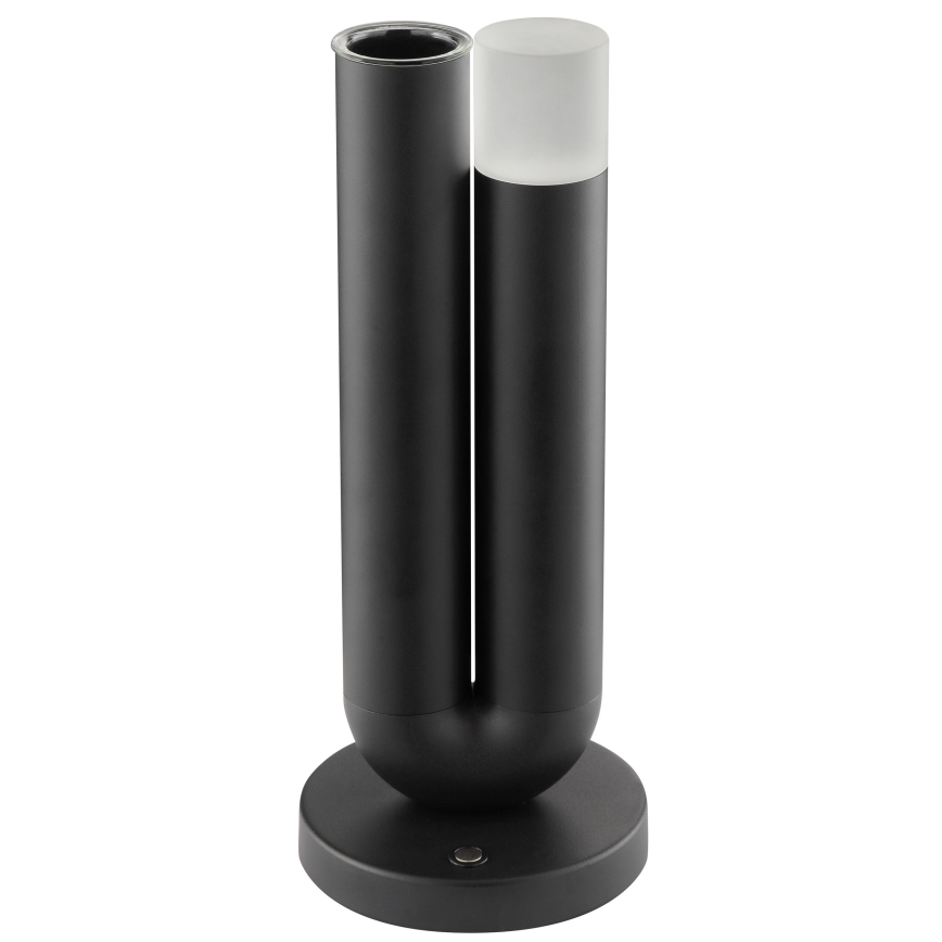 Brilliant - LED regulējama uzlādējamā skārienjūtīgā āra galda lampa SAYU LED/2,5W/5V 2700K 2600 mAh IP44 melna