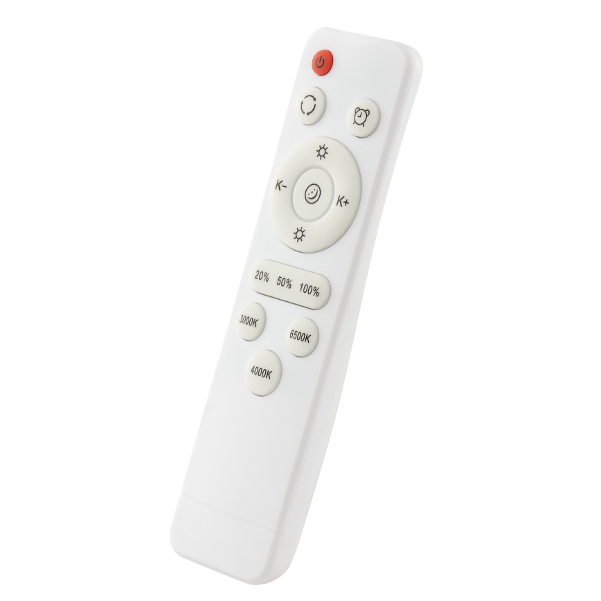 Brilliant - LED griestu gaismeklis ar regulējamu spilgtumu ALSON LED/17W/230V 3000-6500K Ø 49,5 cm no kaučuka koka + tālvadības pults