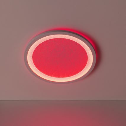Brilliant - LED RGBW Aptumšojama griestu lampa TANIDA LED/22W/230V 3000-6500K+ tālvadības pults