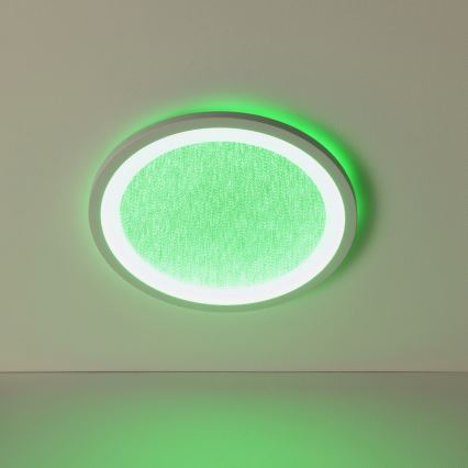 Brilliant - LED RGBW Aptumšojama griestu lampa TANIDA LED/22W/230V 3000-6500K+ tālvadības pults