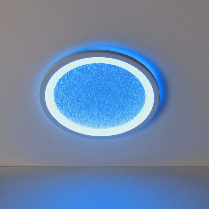Brilliant - LED RGBW Aptumšojama griestu lampa TANIDA LED/22W/230V 3000-6500K+ tālvadības pults