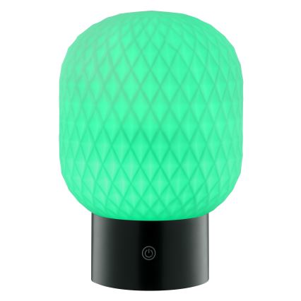 Brilliant - LED RGBW ar regulējamu spilgtumu uzlādējama skārienvadības āra galda lampa SARASTRO LED/3W/5V 2700K 1800 mAh IP44 balta