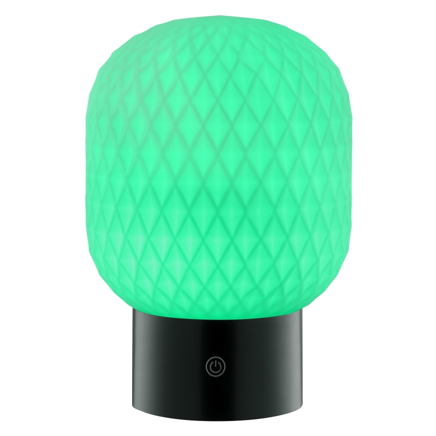 Brilliant - LED RGBW ar regulējamu spilgtumu uzlādējama skārienvadības āra galda lampa SARASTRO LED/3W/5V 2700K 1800 mAh IP44 balta