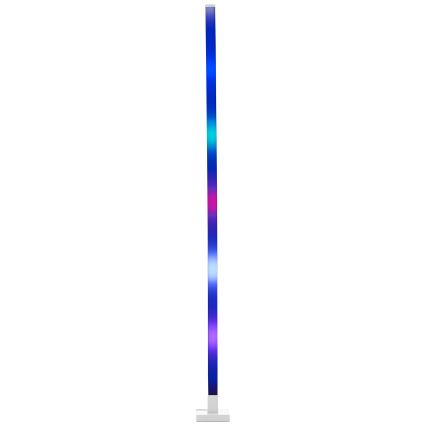 Brilliant - LED RGBW Aptumšojama grīdas stāvlampa NEELE LED/6,5W/230V balta + tālvadības pults