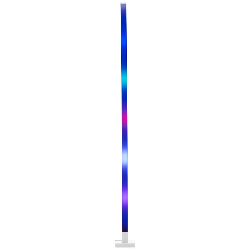 Brilliant - LED RGBW Aptumšojama grīdas stāvlampa NEELE LED/6,5W/230V balta + tālvadības pults