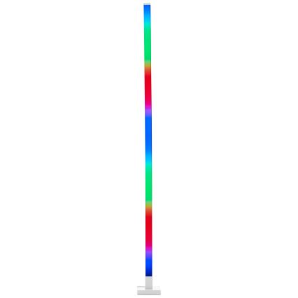 Brilliant - LED RGBW Aptumšojama grīdas stāvlampa NEELE LED/6,5W/230V balta + tālvadības pults