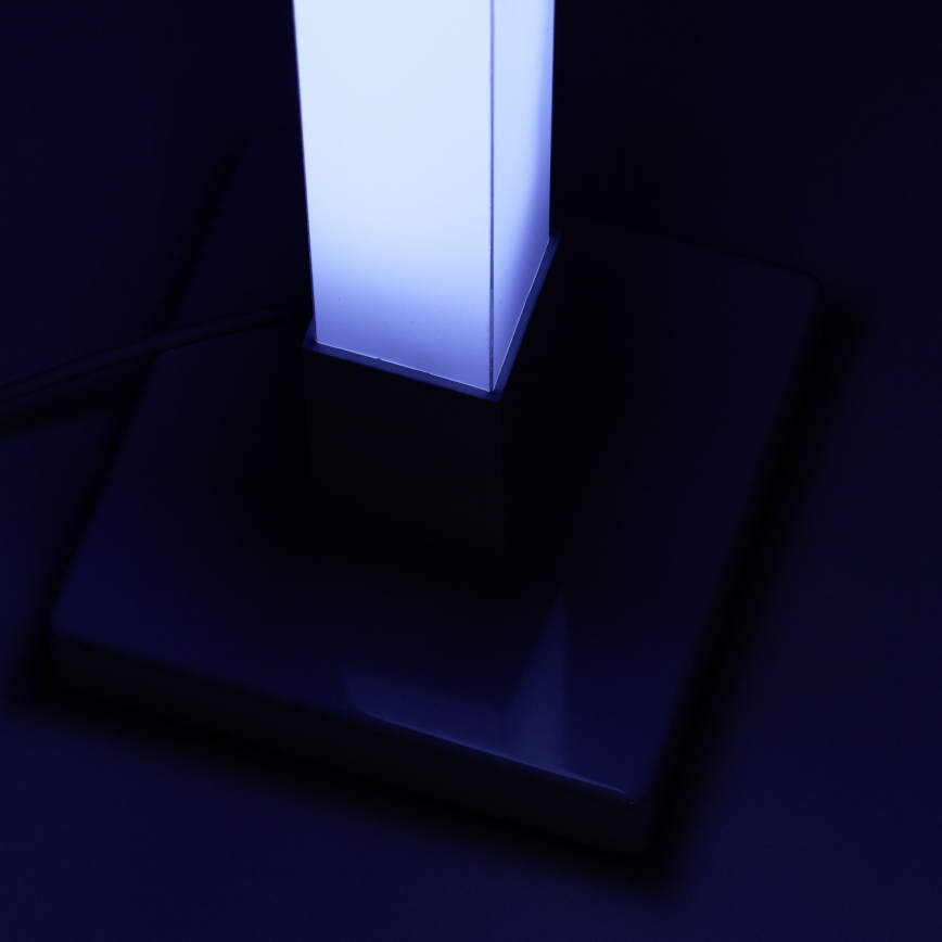 Brilliant - LED RGBW Aptumšojama grīdas stāvlampa NEELE LED/6,5W/230V balta + tālvadības pults