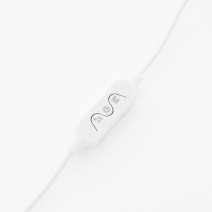 Brilliant - LED RGBW Aptumšojama grīdas stāvlampa NEELE LED/6,5W/230V balta + tālvadības pults