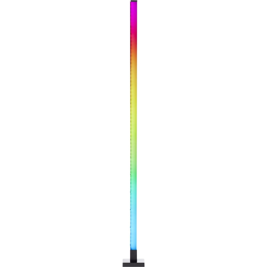 Brilliant - LED RGBW Aptumšojama grīdas stāvlampa NEELE LED/6,5W/230V melna + tālvadības pults
