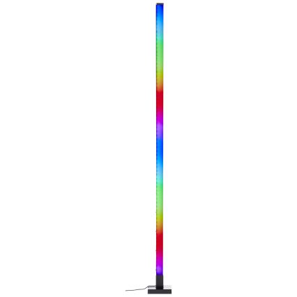Brilliant - LED RGBW Aptumšojama grīdas stāvlampa NEELE LED/6,5W/230V melna + tālvadības pults