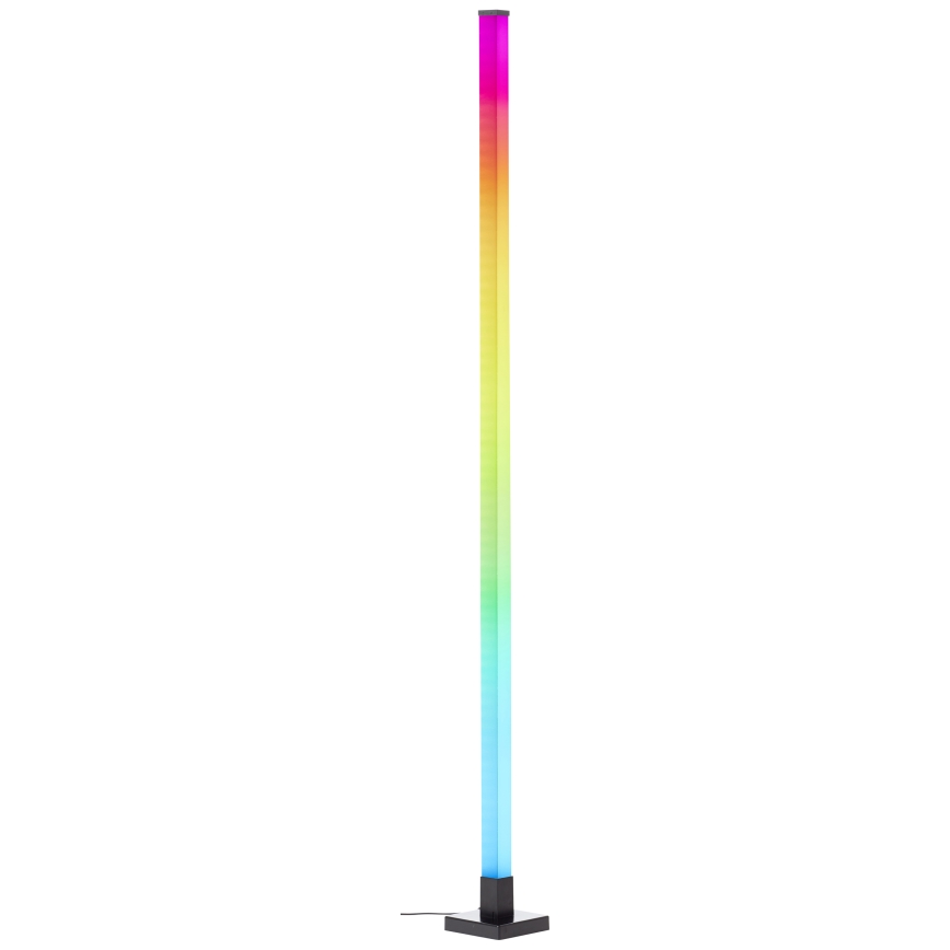 Brilliant - LED RGBW Aptumšojama grīdas stāvlampa NEELE LED/6,5W/230V melna + tālvadības pults