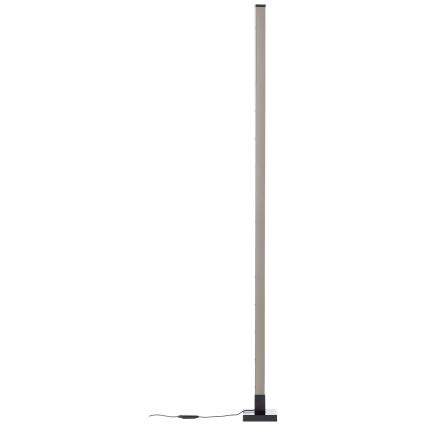 Brilliant - LED RGBW Aptumšojama grīdas stāvlampa NEELE LED/6,5W/230V melna + tālvadības pults