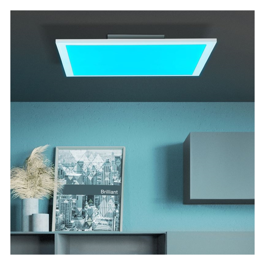 Brilliant - LED RGBW Aptumšojama griestu lampa ABIE LED/24W/230V 2700-6500K + tālvadības pults
