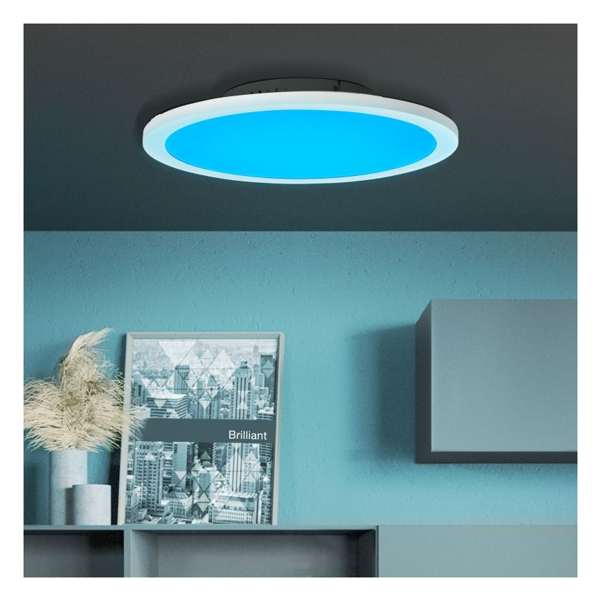 Brilliant - LED RGBW Aptumšojama griestu lampa ABIE LED/24W/230V 2700-6500K + tālvadības pults