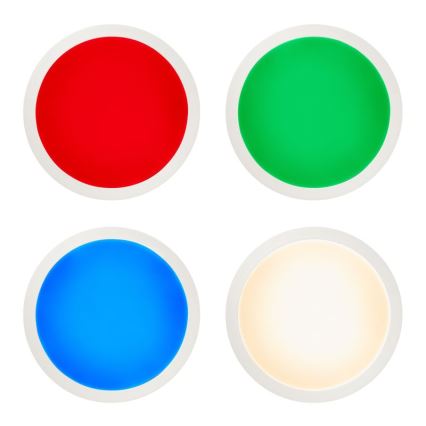 Brilliant - LED RGBW Aptumšojama griestu lampa ABIE LED/24W/230V 2700-6500K + tālvadības pults