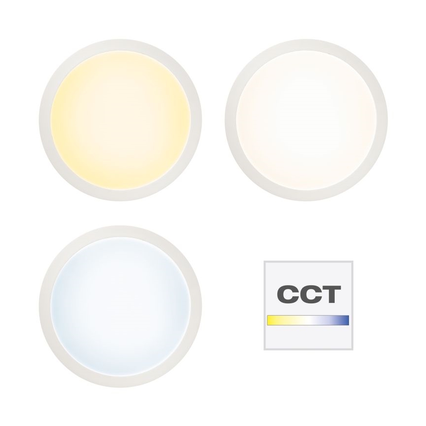 Brilliant - LED RGBW Aptumšojama griestu lampa ABIE LED/24W/230V 2700-6500K + tālvadības pults