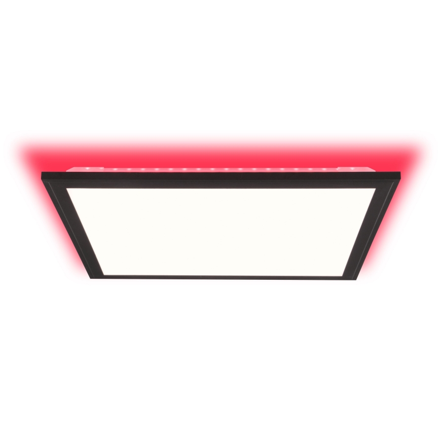 Brilliant - LED RGBW Aptumšojama griestu lampa ALLIE LED/24W/230V 2700-6500K melna + tālvadības pults