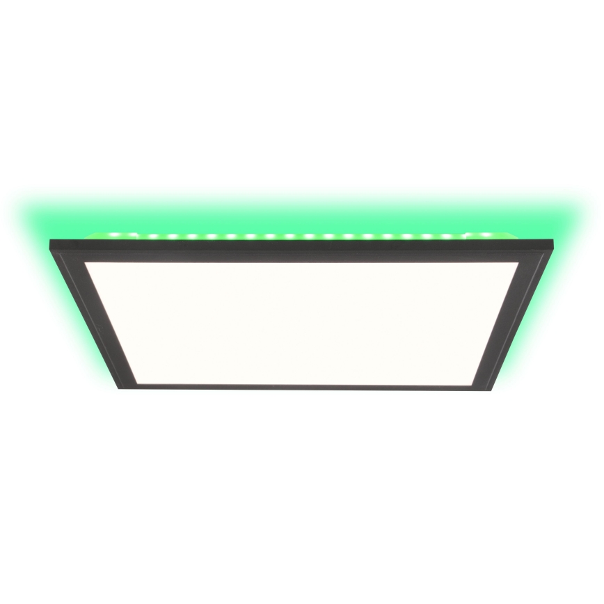 Brilliant - LED RGBW Aptumšojama griestu lampa ALLIE LED/24W/230V 2700-6500K melna + tālvadības pults