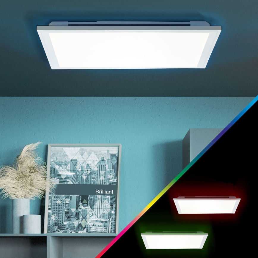Brilliant - LED RGBW Aptumšojama griestu lampa ALLIE LED/24W/230V 2700-6500K + tālvadības pults