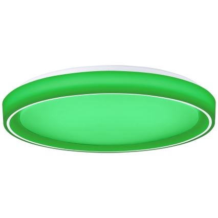 Brilliant - LED RGBW Aptumšojama griestu lampa FLOCO LED/34W/230V 3000-6500K d. 49,5 cm balta + tālvadības pults