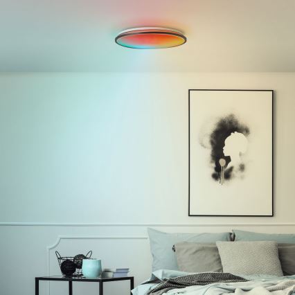 Brilliant - LED RGBW Aptumšojama griestu lampa HEIDA LED/30W/230V 3000-6500K + tālvadības pults