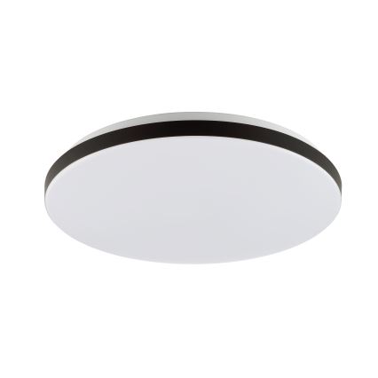 Brilliant - LED RGBW Aptumšojama griestu lampa LIVIO LED/20W/230V 3000-6500K d. 49 cm melna + tālvadības pults