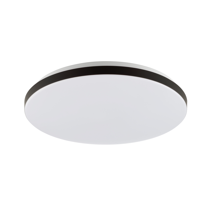 Brilliant - LED RGBW Aptumšojama griestu lampa LIVIO LED/20W/230V 3000-6500K d. 49 cm melna + tālvadības pults