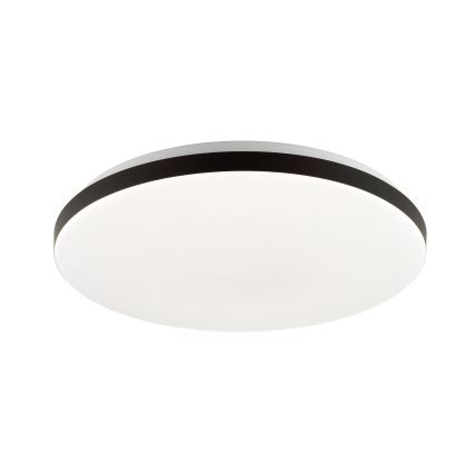 Brilliant - LED RGBW Aptumšojama griestu lampa LIVIO LED/20W/230V 3000-6500K d. 49 cm melna + tālvadības pults