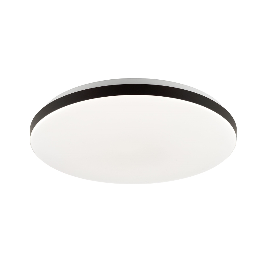 Brilliant - LED RGBW Aptumšojama griestu lampa LIVIO LED/20W/230V 3000-6500K d. 49 cm melna + tālvadības pults