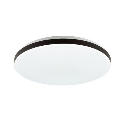 Brilliant - LED RGBW Aptumšojama griestu lampa LIVIO LED/20W/230V 3000-6500K d. 49 cm melna + tālvadības pults