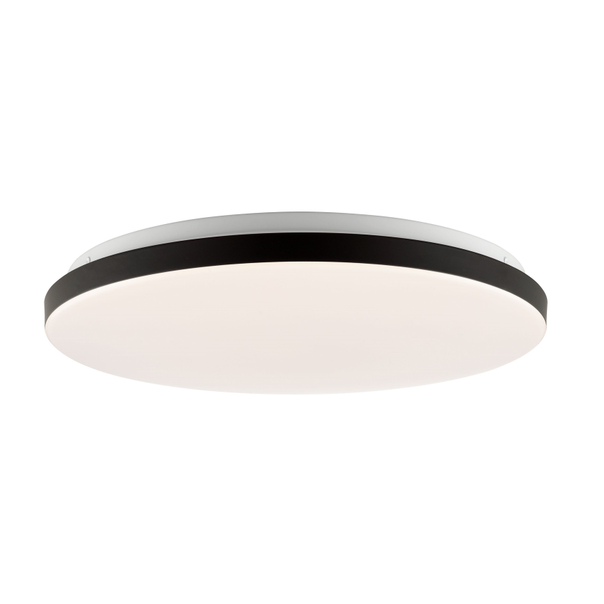 Brilliant - LED RGBW Aptumšojama griestu lampa LIVIO LED/20W/230V 3000-6500K d. 49 cm melna + tālvadības pults
