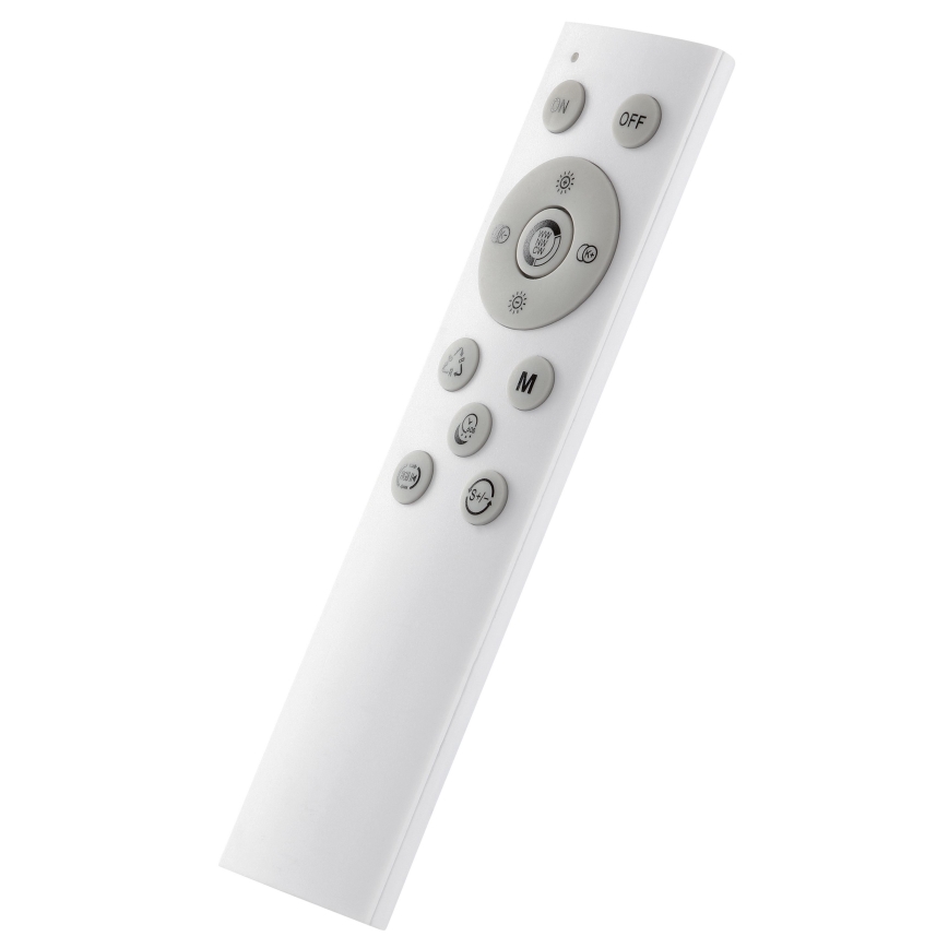 Brilliant - LED RGBW Aptumšojama griestu lampa LIVIO LED/20W/230V 3000-6500K d. 49 cm melna + tālvadības pults