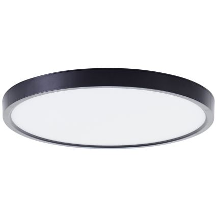 Brilliant - LED RGBW Aptumšojama griestu lampa LOTTI LED/16W/230V 3000K d. 30 cm melna Wi-Fi Tuya + tālvadības pults