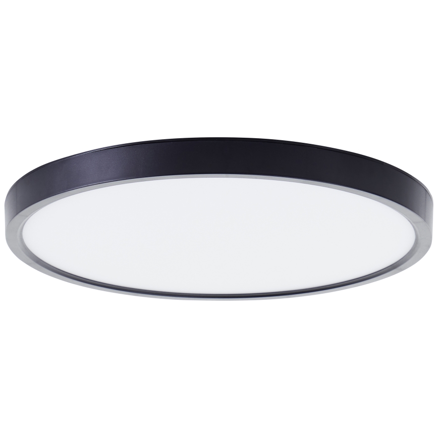 Brilliant - LED RGBW Aptumšojama griestu lampa LOTTI LED/16W/230V 3000K d. 30 cm melna Wi-Fi Tuya + tālvadības pults