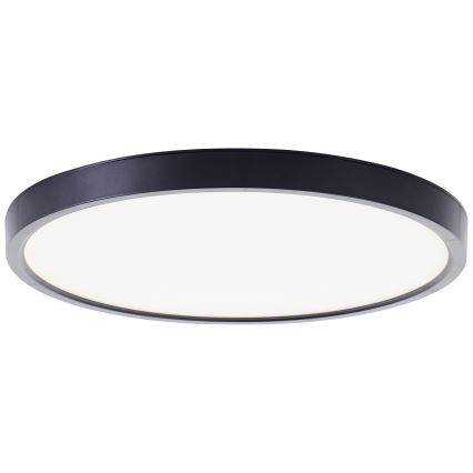 Brilliant - LED RGBW Aptumšojama griestu lampa LOTTI LED/16W/230V 3000K d. 30 cm melna Wi-Fi Tuya + tālvadības pults