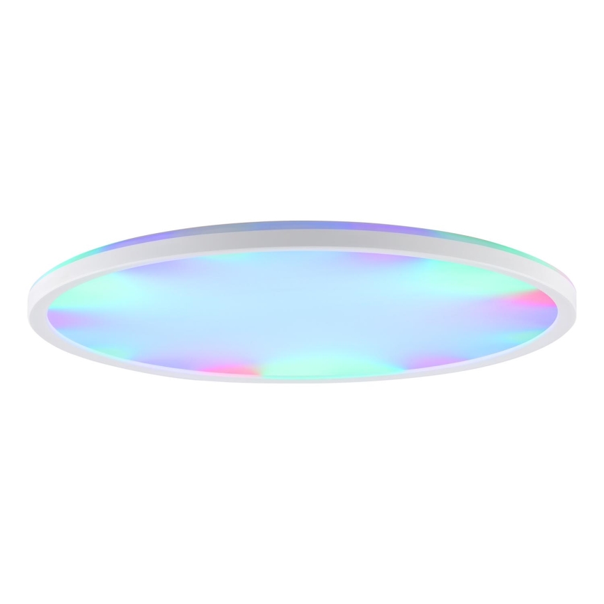 Brilliant - LED RGBW aptumšojama griestu lampa LUMARO LED/22W/230V 4000K Ø 42 cm balta + ar tālvadības pulti