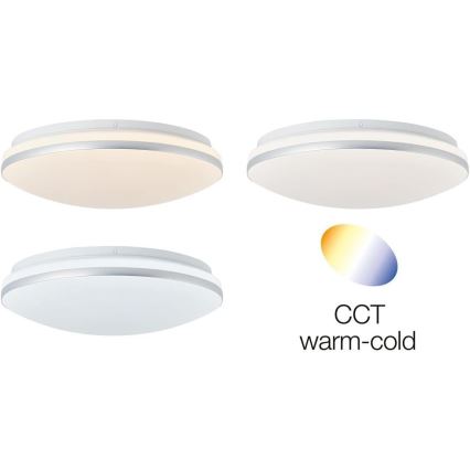 Brilliant - LED RGBW Aptumšojama griestu lampa MIDWAY LED/14W/230V 3100-6500K Wi-Fi Tuya + tālvadības pults