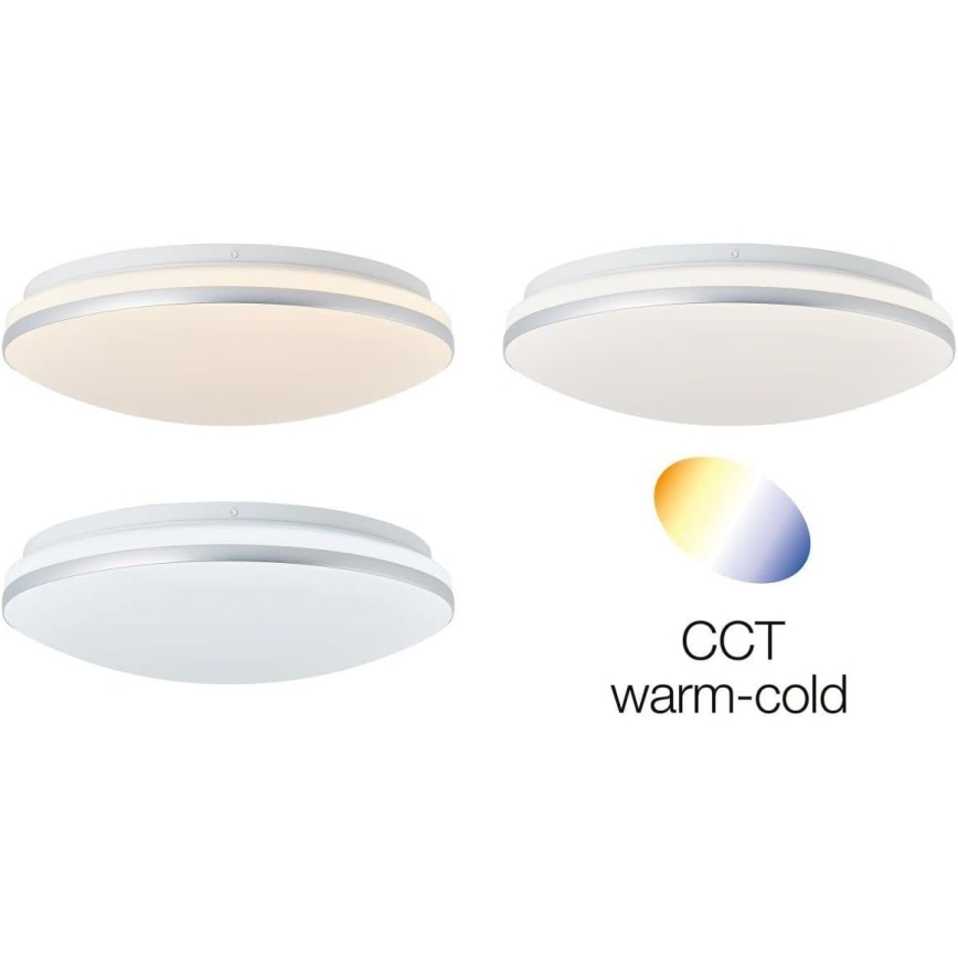 Brilliant - LED RGBW Aptumšojama griestu lampa MIDWAY LED/14W/230V 3100-6500K Wi-Fi Tuya + tālvadības pults