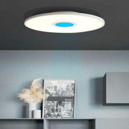 Brilliant - LED RGBW Aptumšojama griestu lampa ODELLA LED/24W/230V 2700-6500K + tālvadības pults