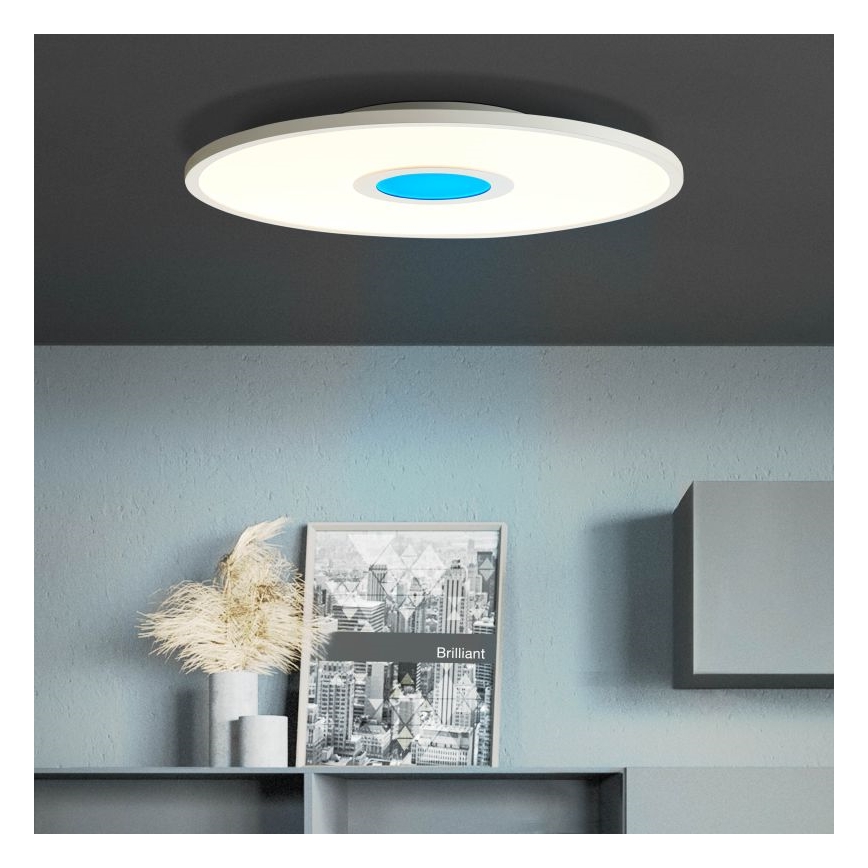 Brilliant - LED RGBW Aptumšojama griestu lampa ODELLA LED/24W/230V 2700-6500K + tālvadības pults