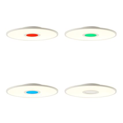 Brilliant - LED RGBW Aptumšojama griestu lampa ODELLA LED/24W/230V 2700-6500K + tālvadības pults